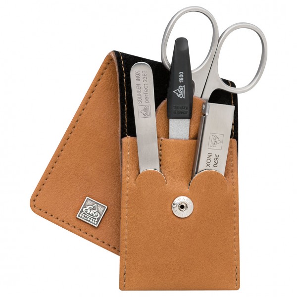 Maniküre Set Taschen-Etui Serie "Cognac", 4-tlg.