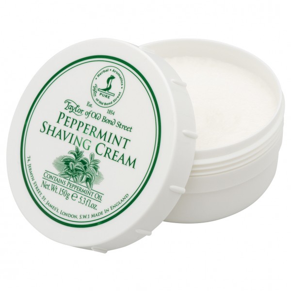 Peppermint Shaving Cream Bowl 150 ml